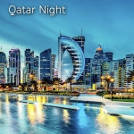 Qatar in 4K at Night | Doha Qatar in 4K UHD Film at Night