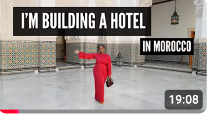 I'm building a luxury boutique hotel in Morocco!